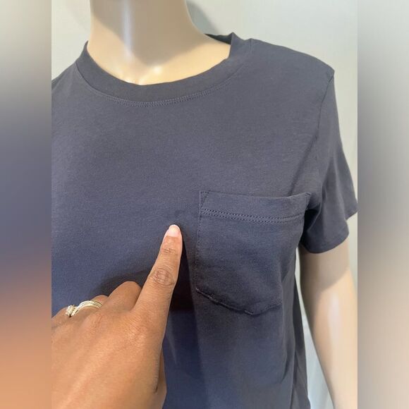 NWT Madewell Softfade Cotton Crewneck Relaxed Tee - Picture 6 of 6